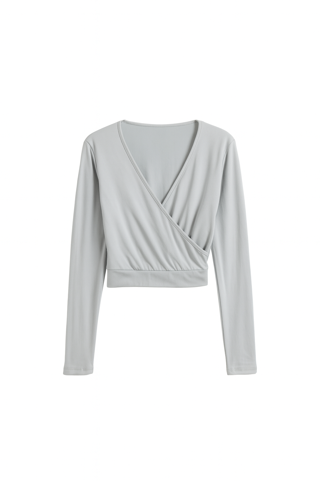 Tie-Back Wrap Lounge Top