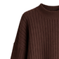 Mock Neck Ribbed Pullover