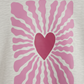 Heart-Print Lounge Sweatshirt
