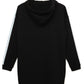 Hooded Lounge Sweatshirt Dress