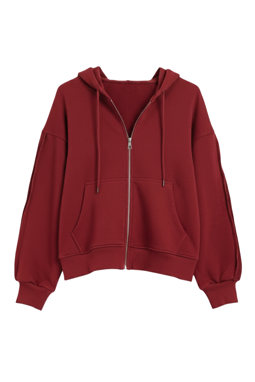 Zip-Up Lounge Jacket