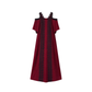 Cold-Shoulder Cutout Abaya