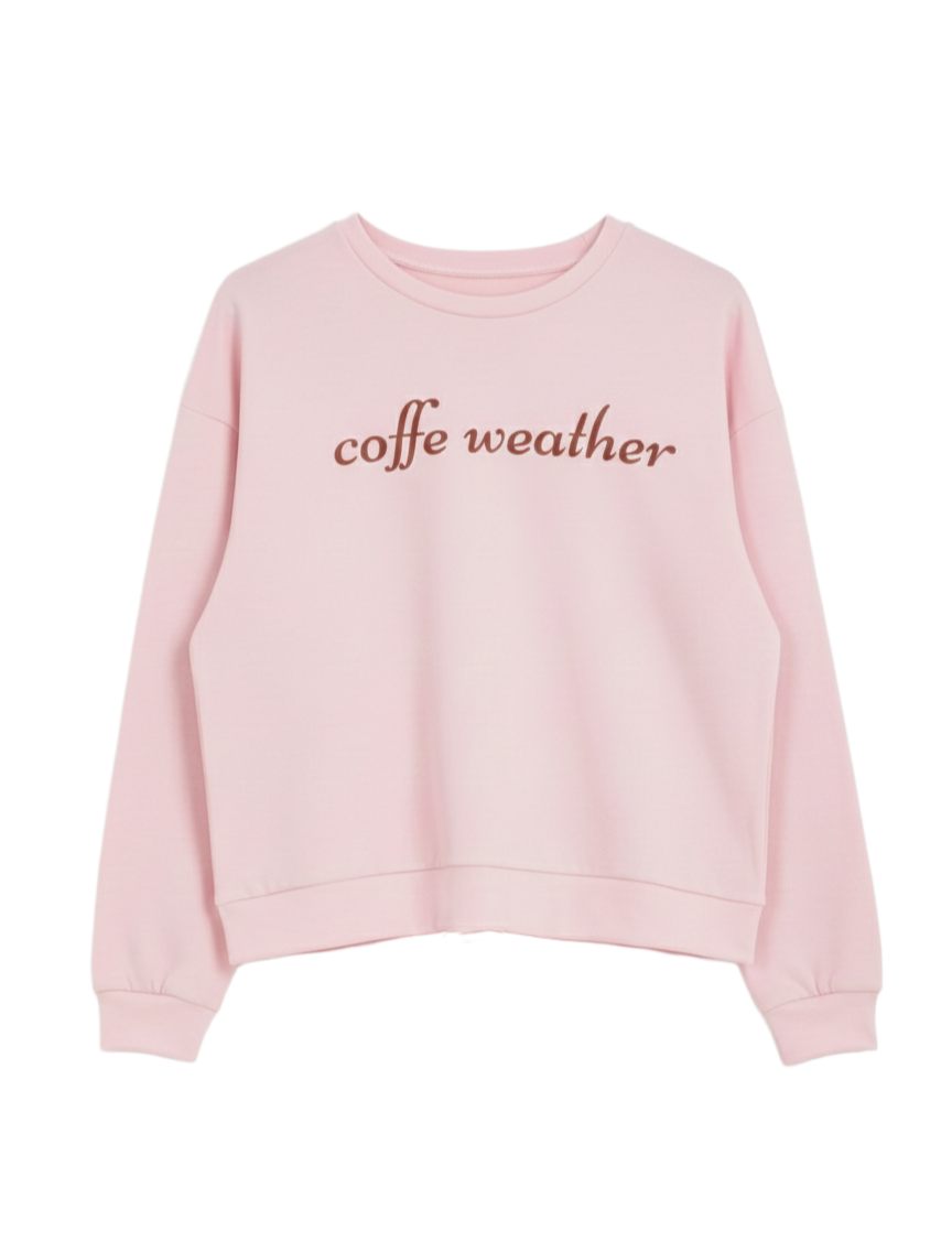 Printed Lounge Sweatshirt