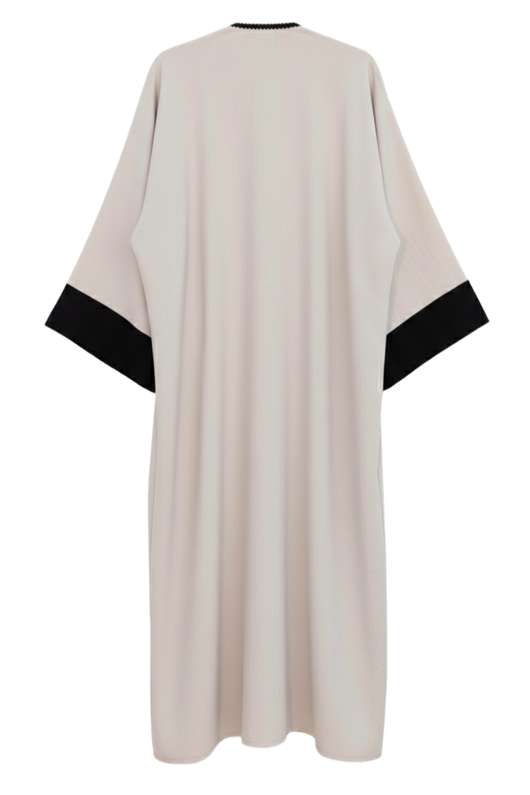 Contrast Panels Kimono