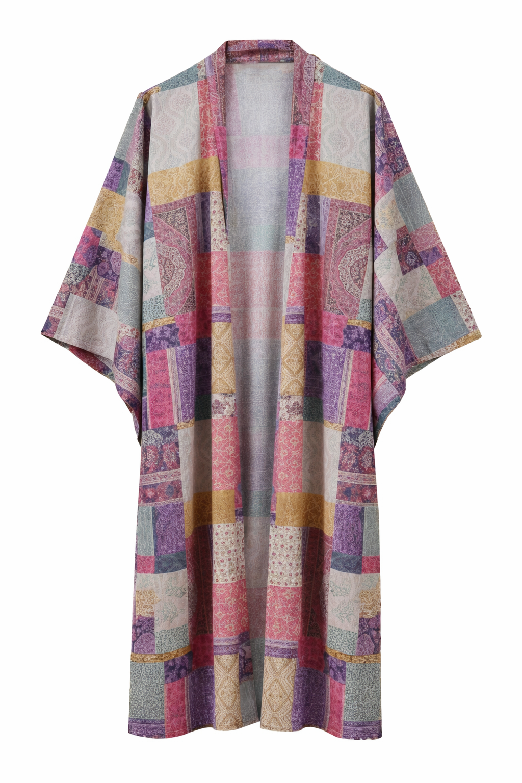 Vintage Patchwork Kimono