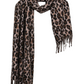 Leopard-Print Scarf
