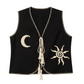 Sun & Moon Embroidered Vest