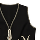 Sun & Moon Embroidered Vest