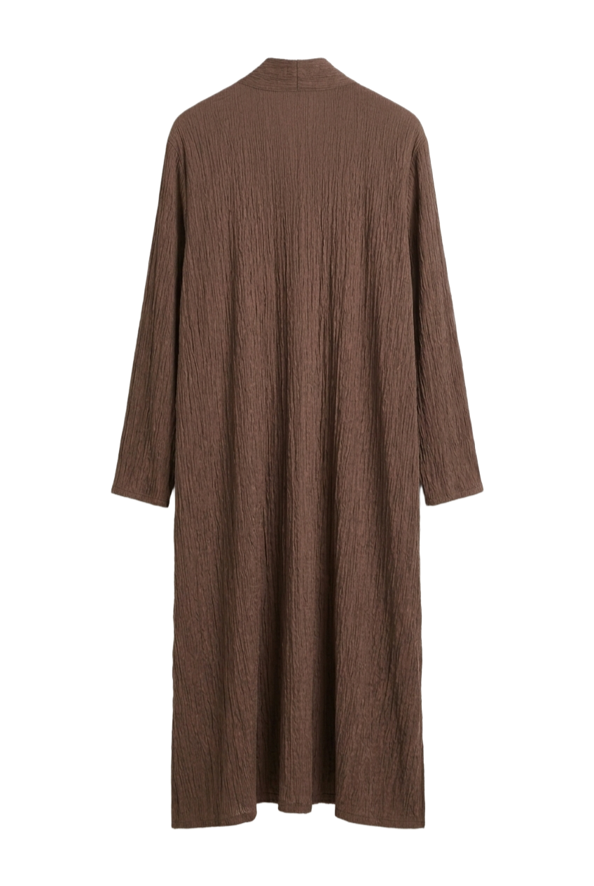 Textured Midi Kimono