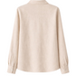 Embroidered Neckline Shirt