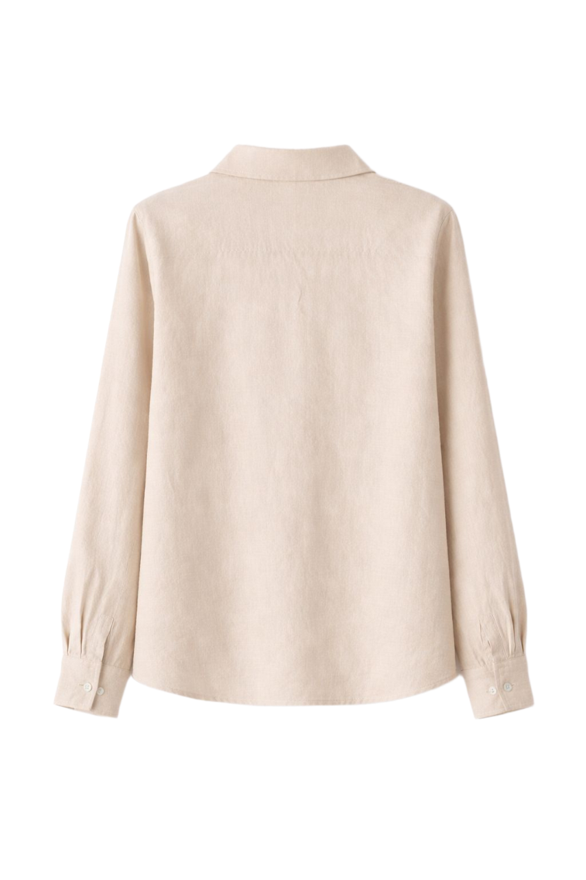 Embroidered Neckline Shirt