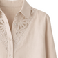 Embroidered Neckline Shirt