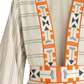 Geometric Border Kimono