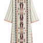 Geometric Border Kimono