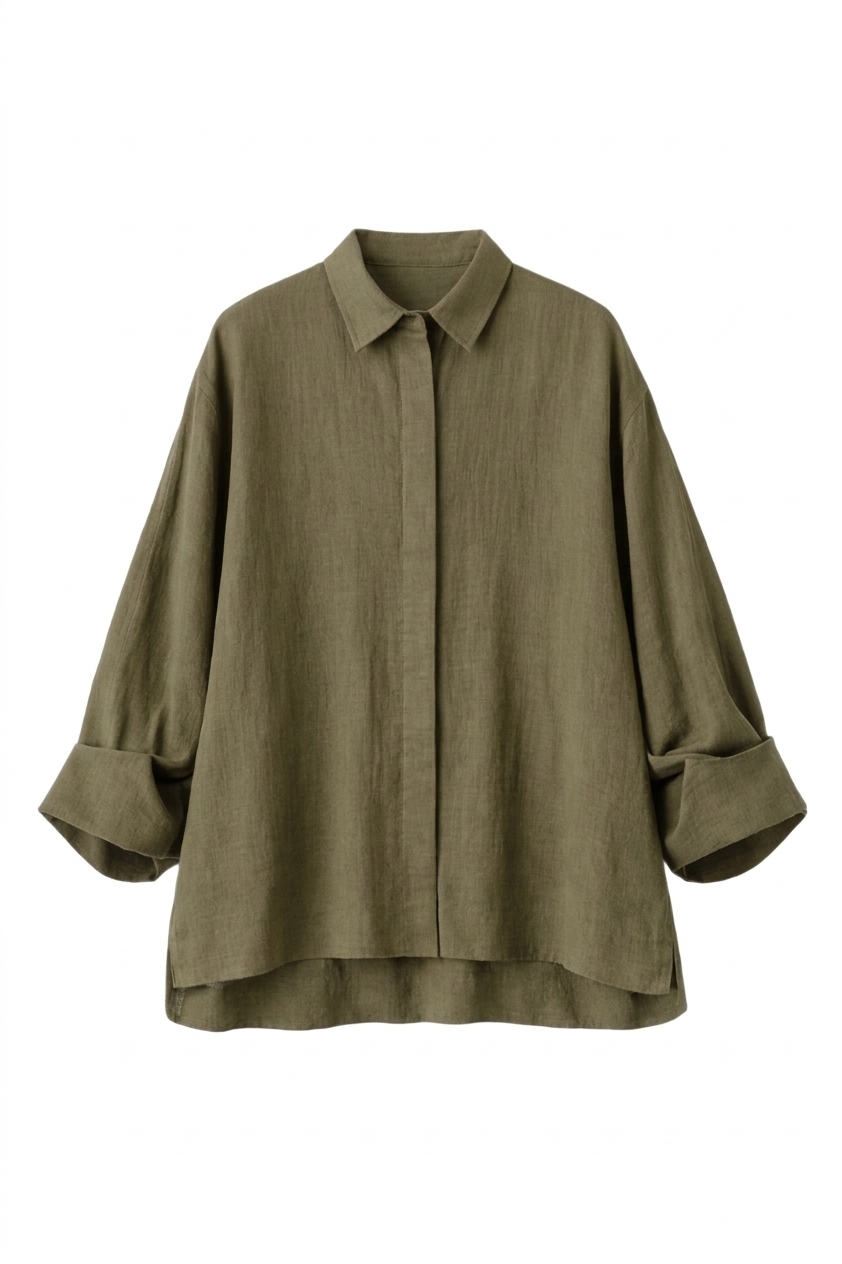 Oversized Long Sleeve Shirt
