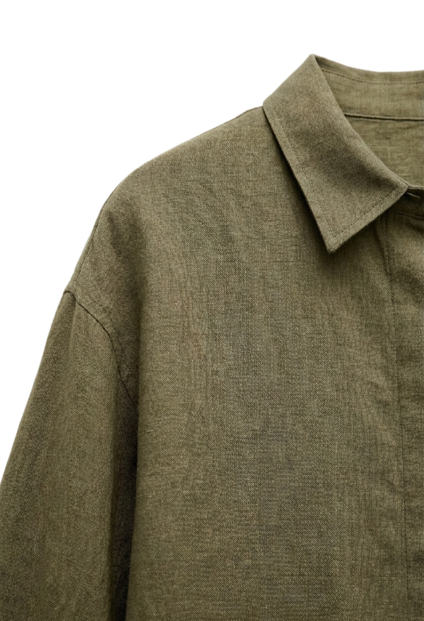 Oversized Long Sleeve Shirt
