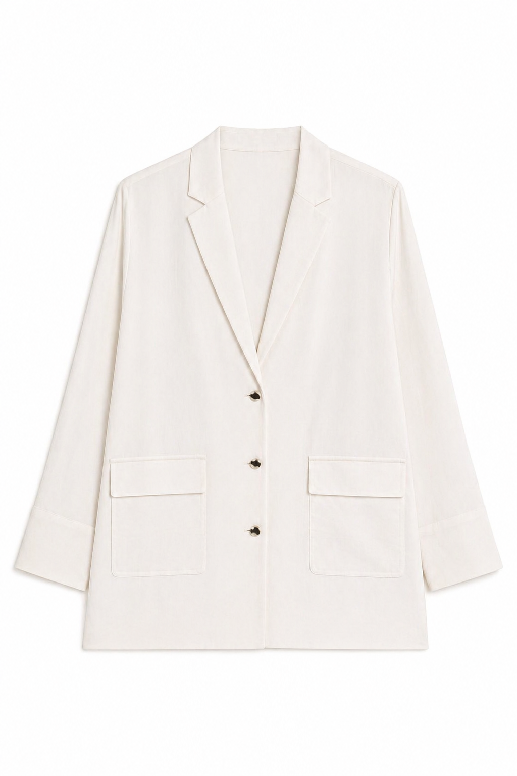 Relaxed Notch Collar Blazer