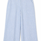 Buttoned Wide-Leg Pants