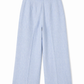 Buttoned Wide-Leg Pants