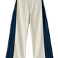 Contrast Side Panel Pants