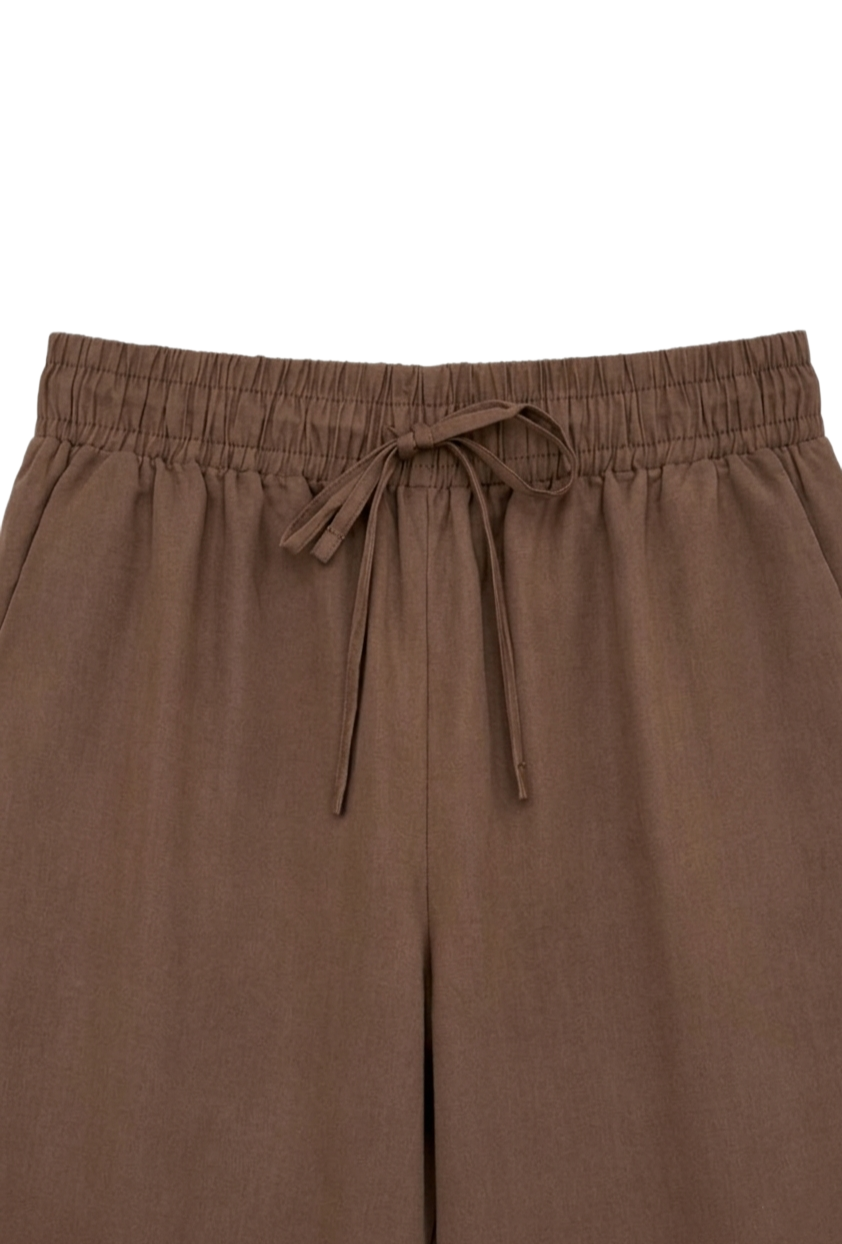 Eyelet Embroidered Pants