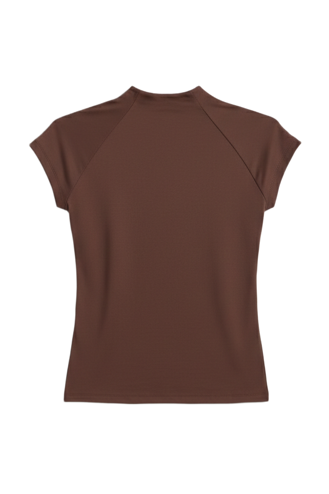 Slim Fit High Neck Top