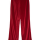 Velvet Flare-Leg Pants