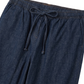 Denim Wide-Leg Pants