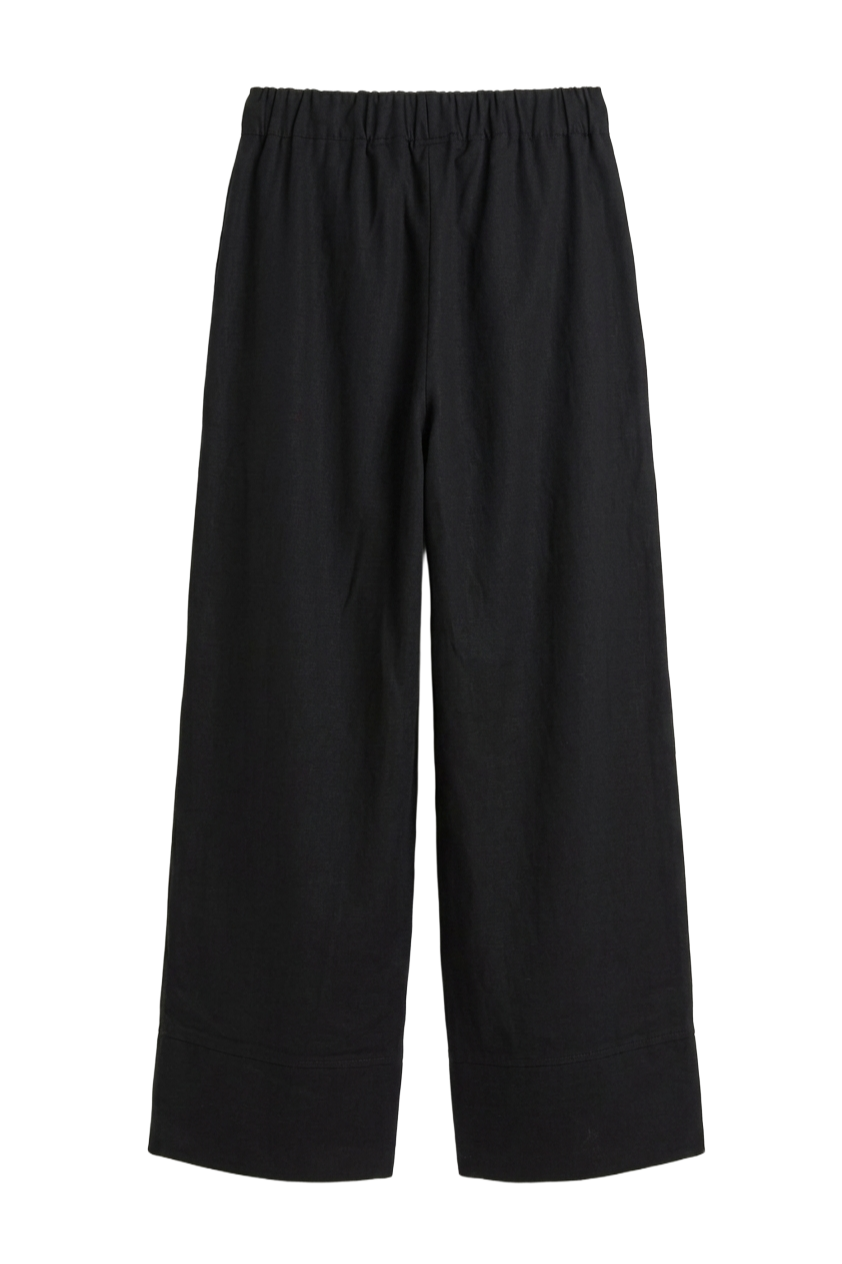 Relaxed Fit Wide-Leg Pants