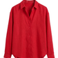 Dropped-Shoulder Relaxed Shirt