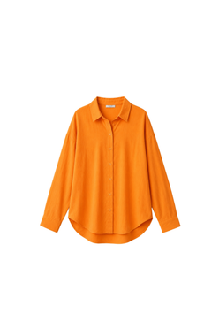 Dropped-Shoulder Relaxed Shirt