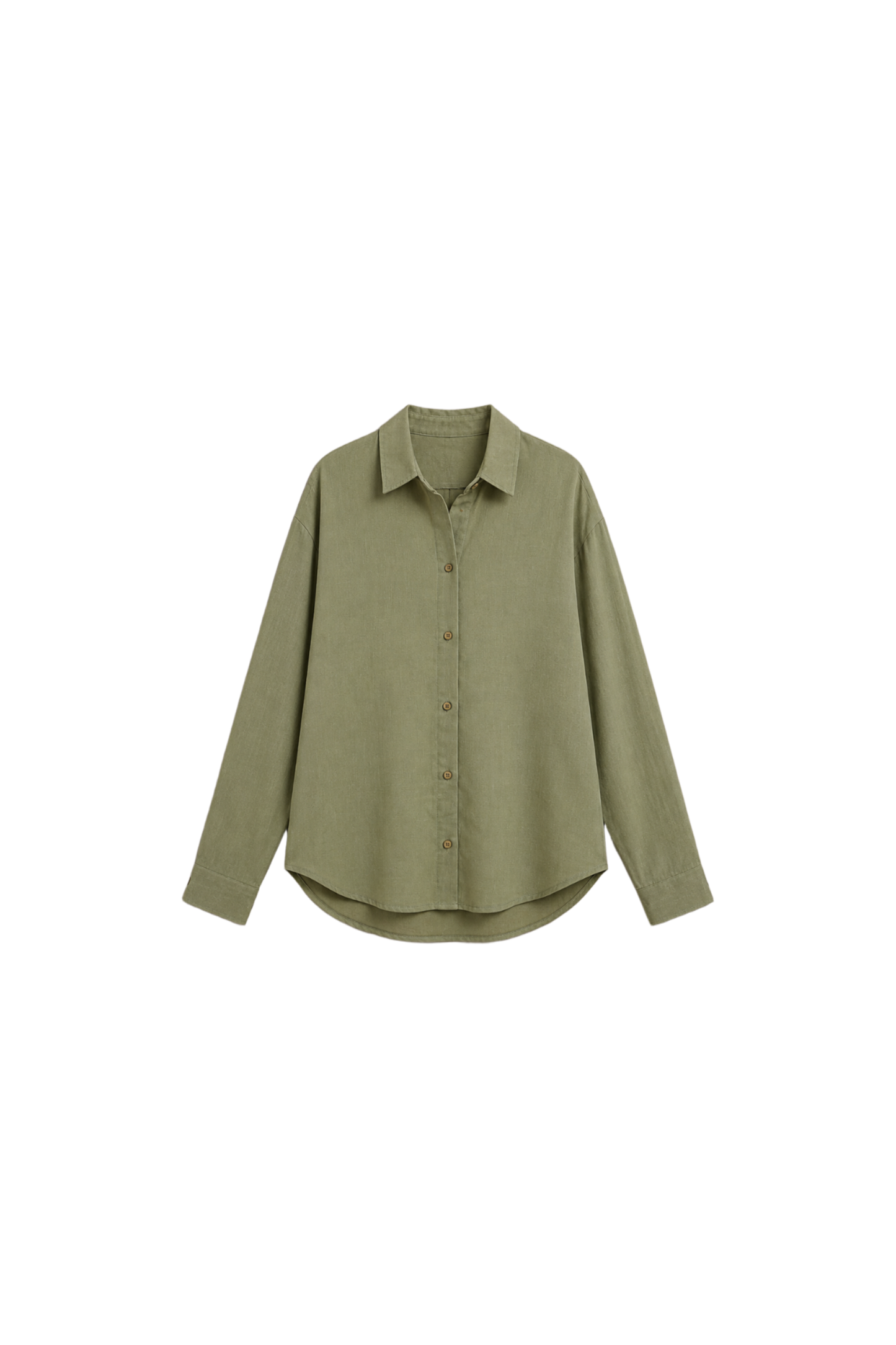 Dropped-Shoulder Relaxed Shirt