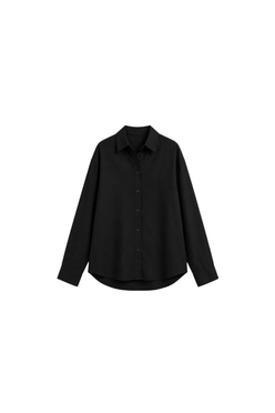 Dropped-Shoulder Relaxed Shirt