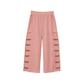 Beaded Cut-Out Pants
