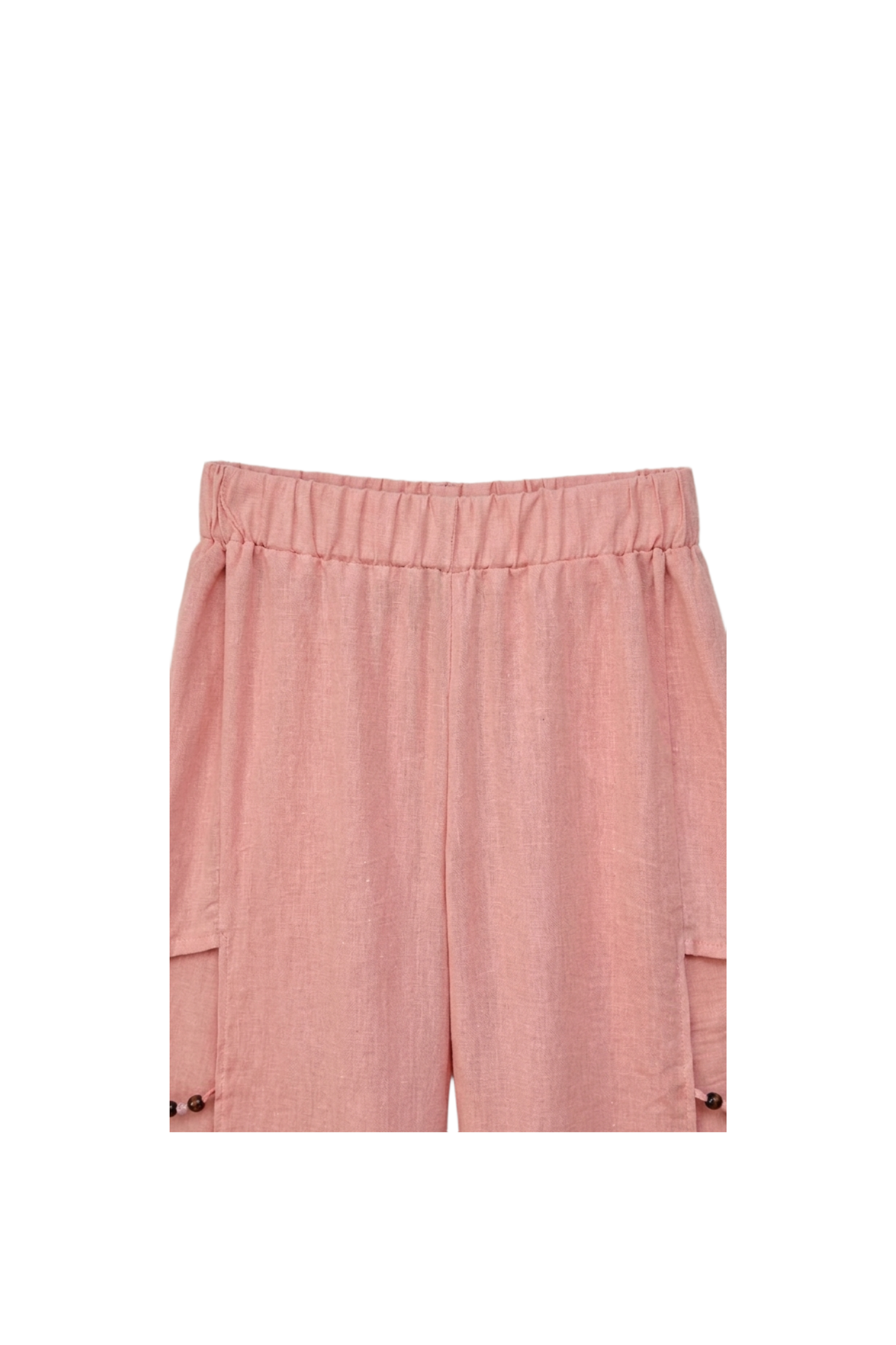 Beaded Cut-Out Pants