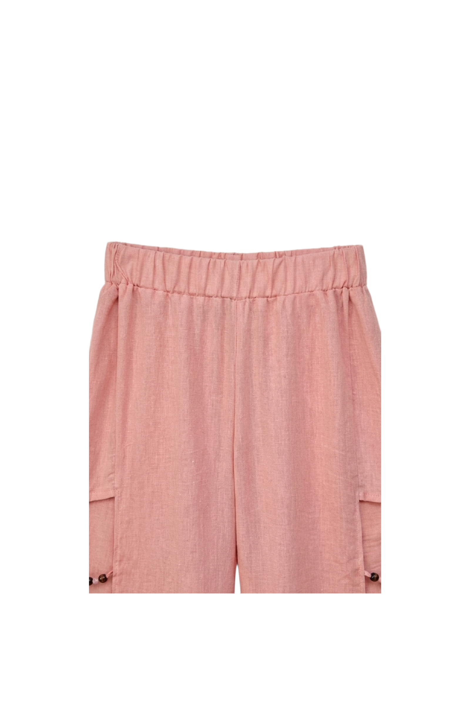 Beaded Cut-Out Pants
