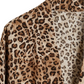 Relaxed Leopard Cardigan