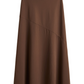 Soft Flowy Midi Skirt