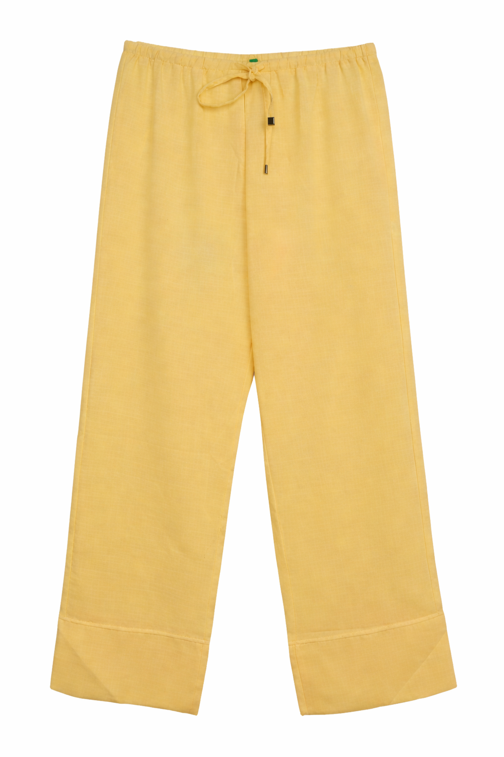 Drawstring Wide-Leg Pants