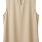 Sleeveless Viscose Blouse