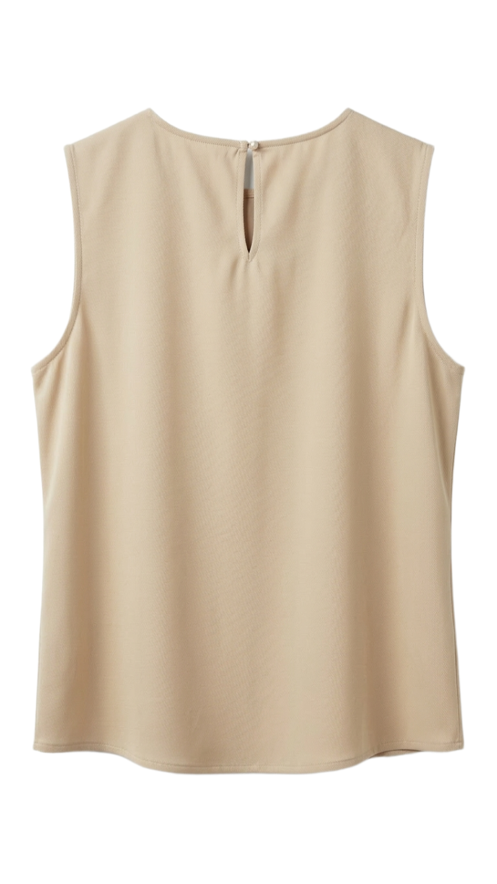 Sleeveless Viscose Blouse