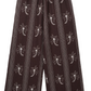 Palm Print Wide-Leg Pants