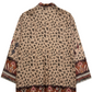 Mixed-Print Kimono