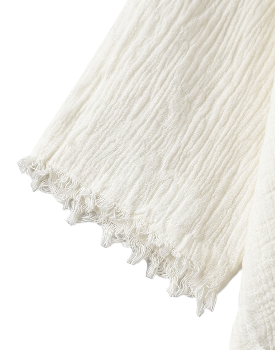 Drop-Shoulder Beach Top