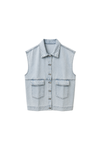Light Denim Vest