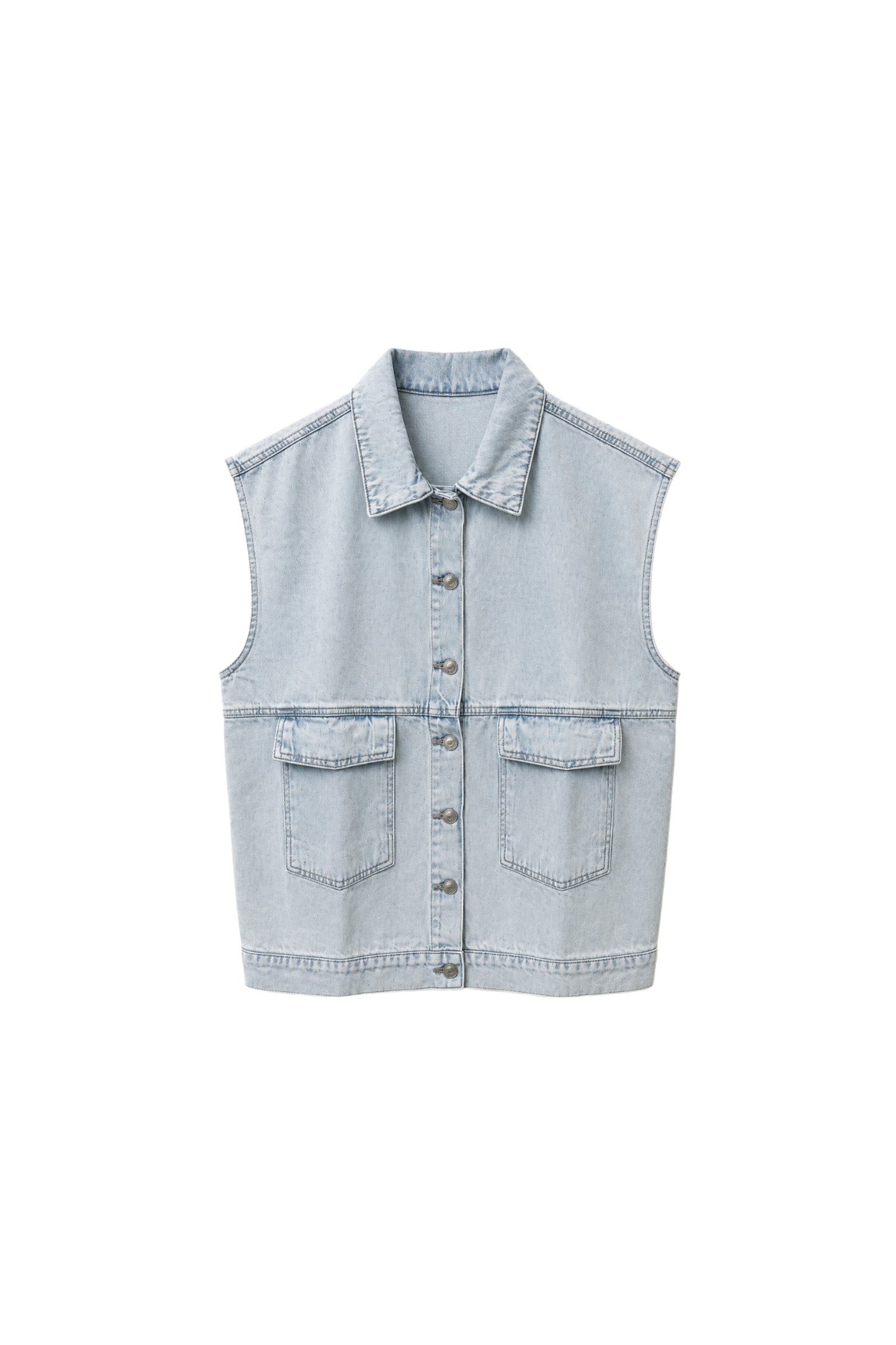 Light Denim Vest