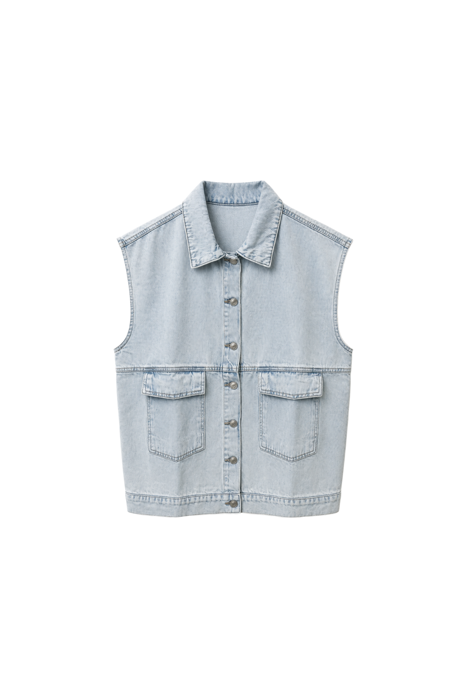 Light Denim Vest