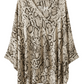 Relaxed Snake-Print Blouse