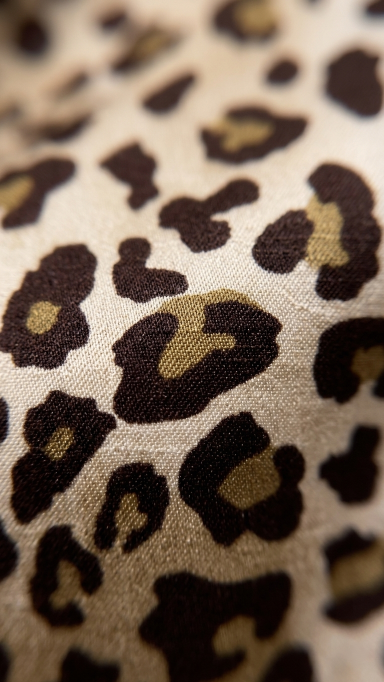 Leopard Print Maxi Shirt Dress