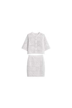 Boho Crochet Co-ord Set